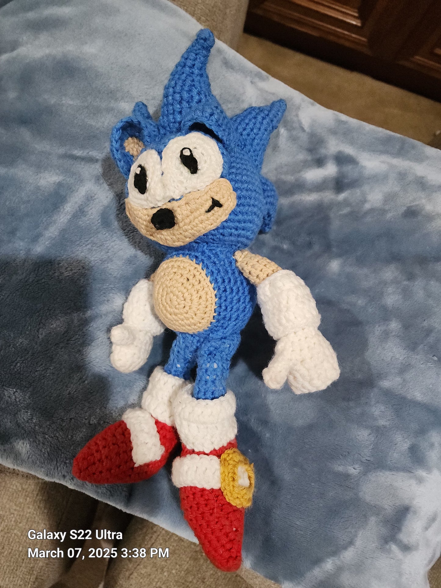 Sonic Hedgehog Amigurumi
