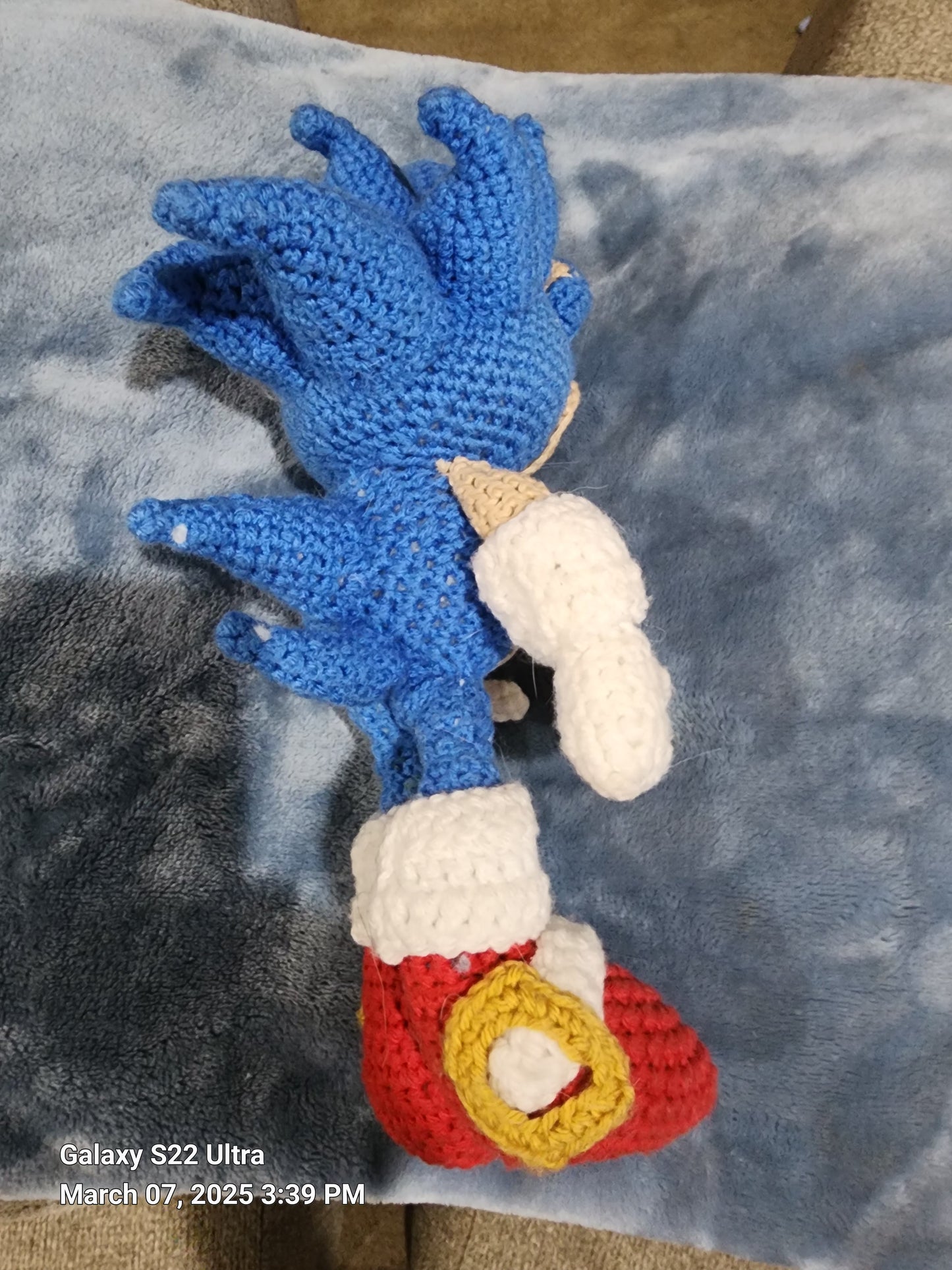 Sonic Hedgehog Amigurumi