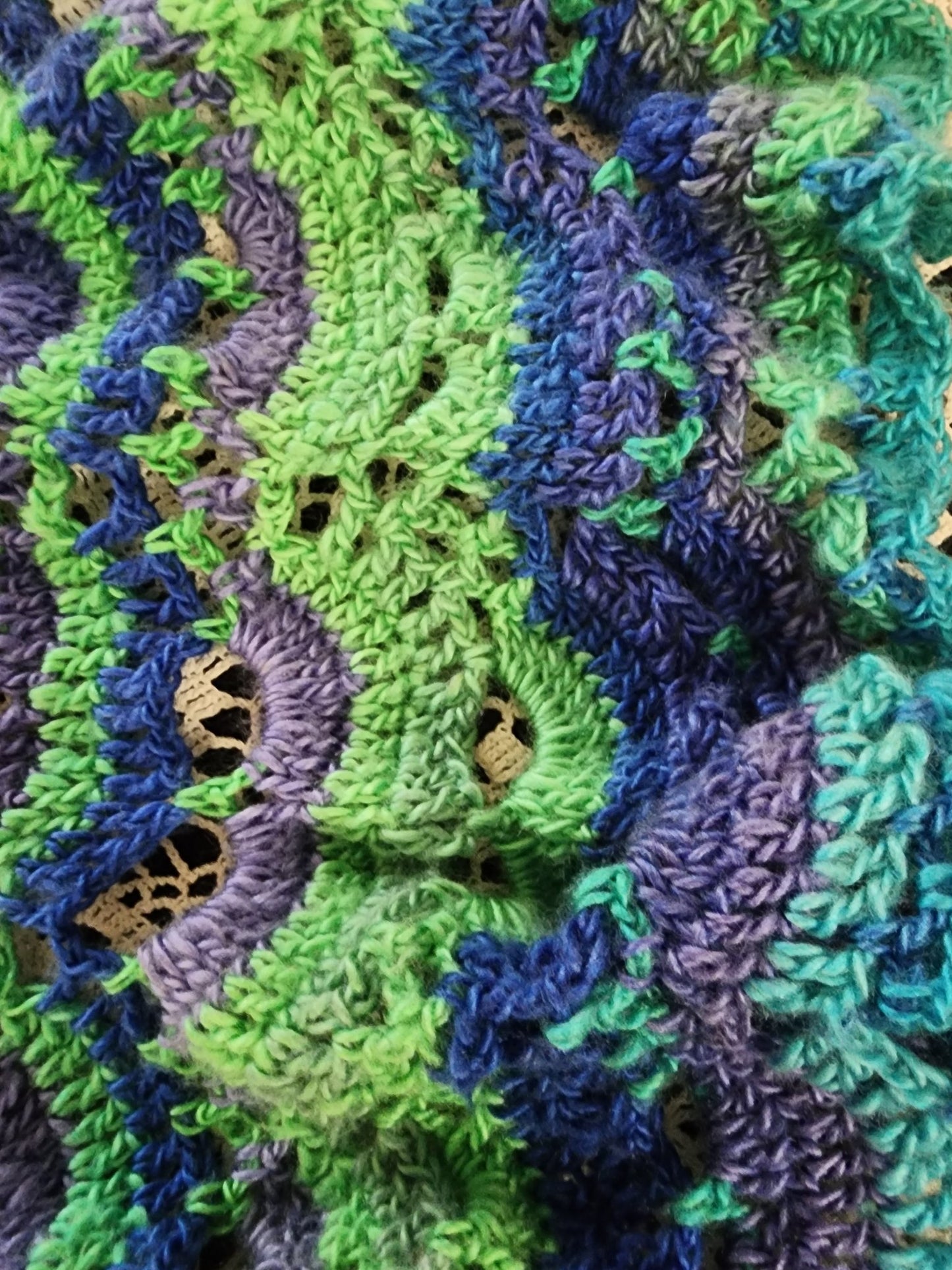 Crocheted Baby Blankets In The Round - DONNA'S DESIGN OF HANDMADE ITEMS
