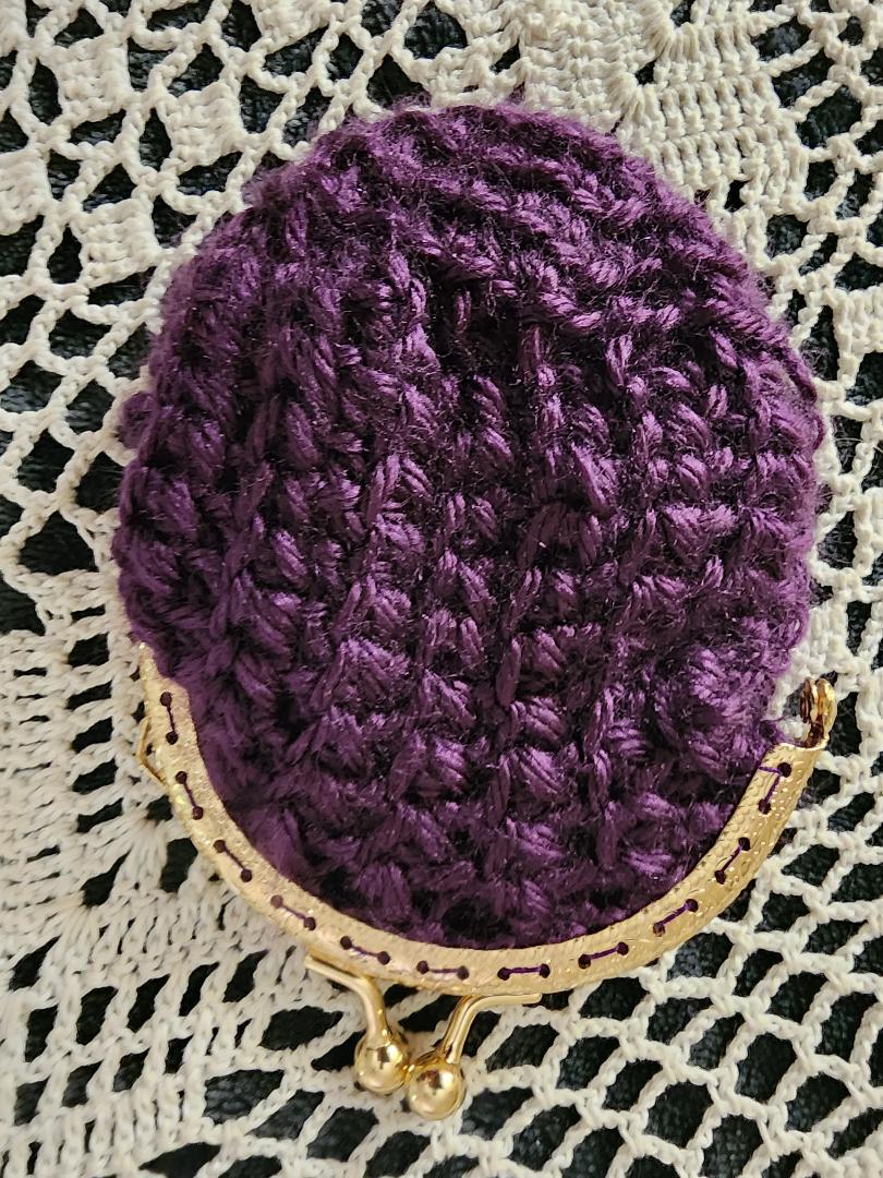 Crocheted Coin Purse - DONNA'S DESIGN OF HANDMADE ITEMS